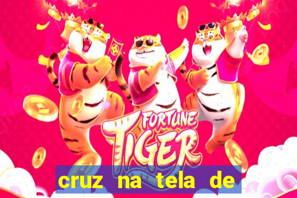 cruz na tela de cruz das